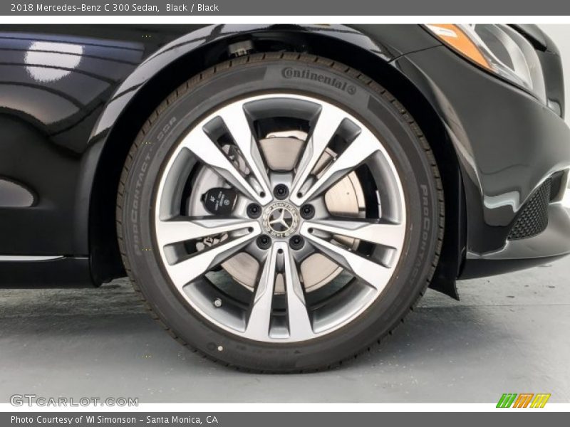 Black / Black 2018 Mercedes-Benz C 300 Sedan