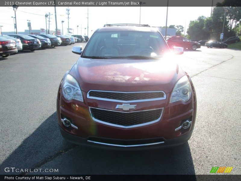 Cardinal Red Metallic / Light Titanium/Jet Black 2011 Chevrolet Equinox LTZ