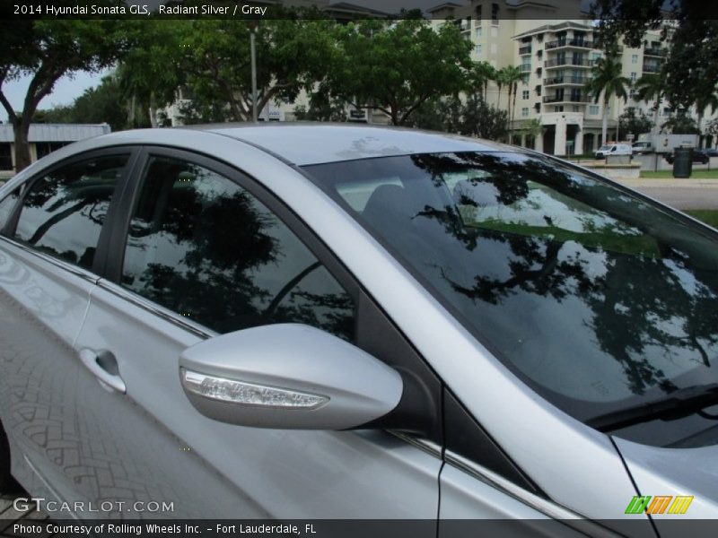 Radiant Silver / Gray 2014 Hyundai Sonata GLS