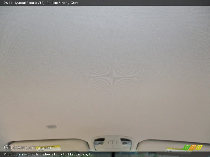 Radiant Silver / Gray 2014 Hyundai Sonata GLS