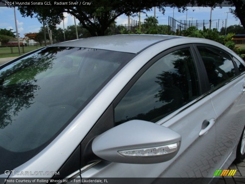 Radiant Silver / Gray 2014 Hyundai Sonata GLS