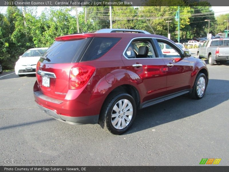 Cardinal Red Metallic / Light Titanium/Jet Black 2011 Chevrolet Equinox LTZ