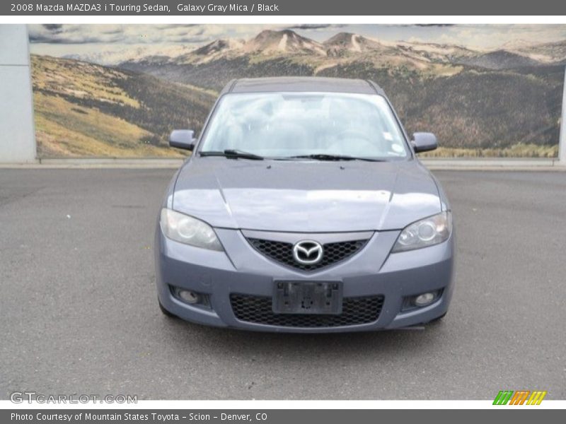 Galaxy Gray Mica / Black 2008 Mazda MAZDA3 i Touring Sedan
