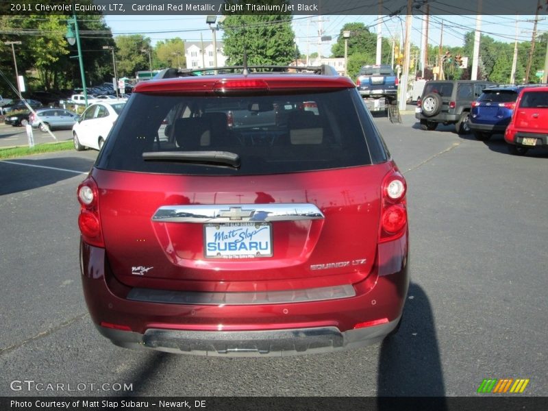 Cardinal Red Metallic / Light Titanium/Jet Black 2011 Chevrolet Equinox LTZ