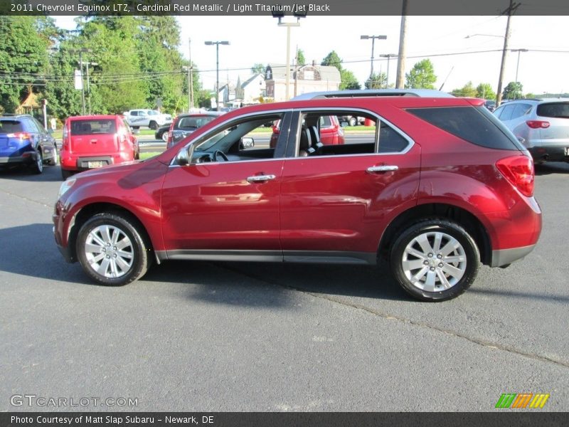 Cardinal Red Metallic / Light Titanium/Jet Black 2011 Chevrolet Equinox LTZ