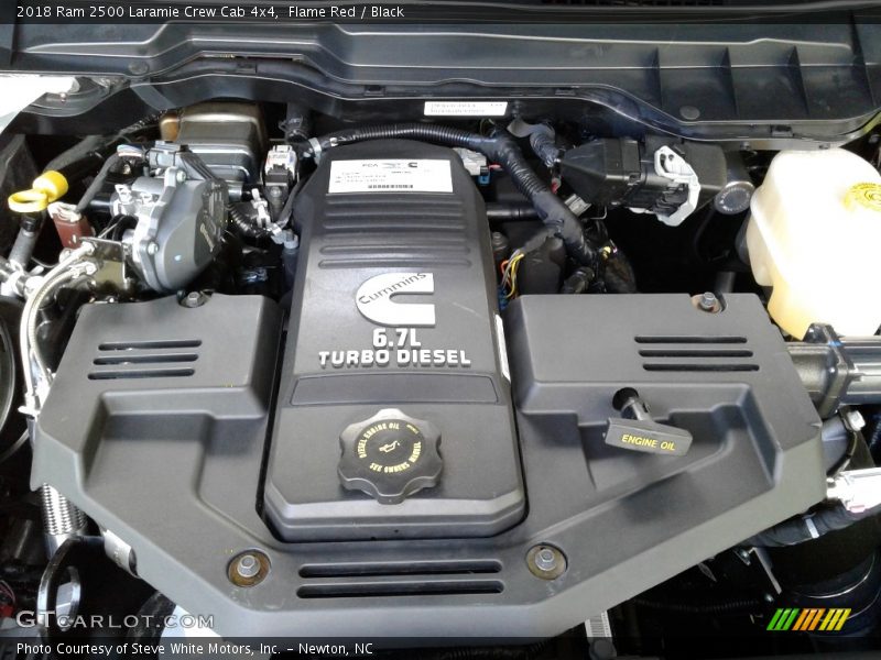 Flame Red / Black 2018 Ram 2500 Laramie Crew Cab 4x4