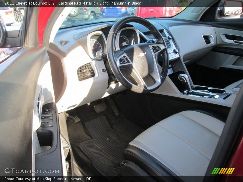 Cardinal Red Metallic / Light Titanium/Jet Black 2011 Chevrolet Equinox LTZ