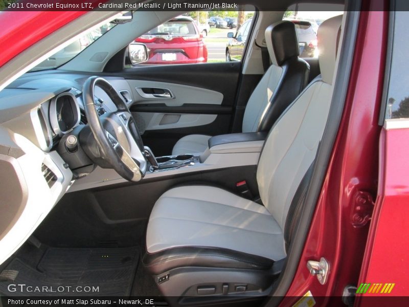 Cardinal Red Metallic / Light Titanium/Jet Black 2011 Chevrolet Equinox LTZ