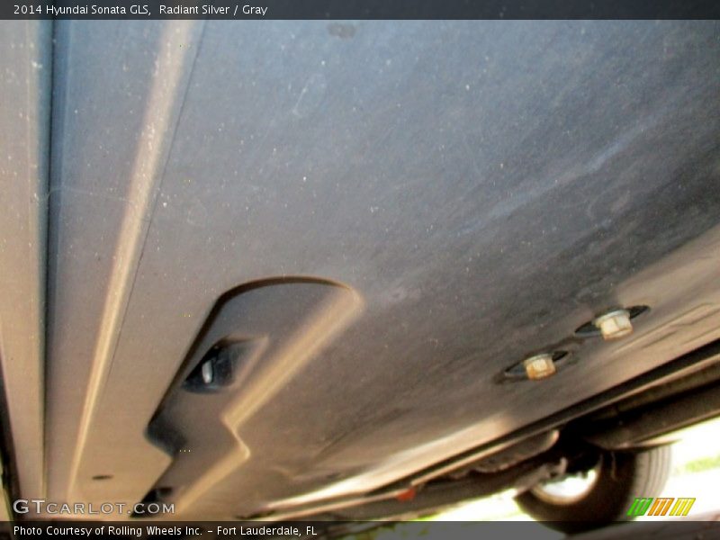 Radiant Silver / Gray 2014 Hyundai Sonata GLS