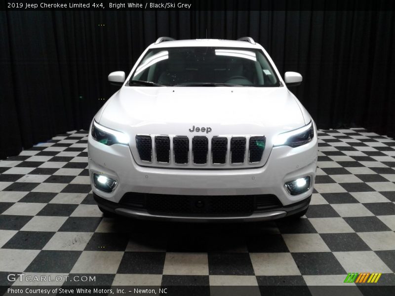 Bright White / Black/Ski Grey 2019 Jeep Cherokee Limited 4x4