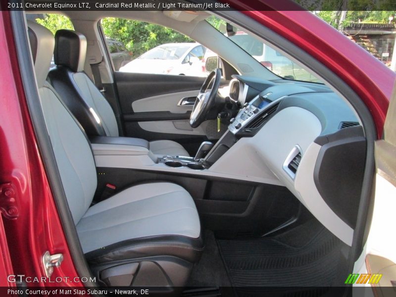 Cardinal Red Metallic / Light Titanium/Jet Black 2011 Chevrolet Equinox LTZ