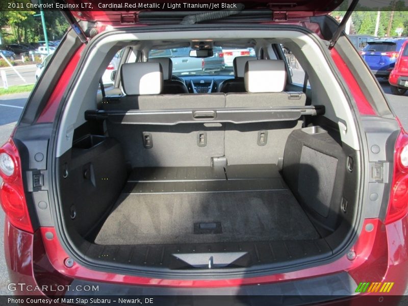 Cardinal Red Metallic / Light Titanium/Jet Black 2011 Chevrolet Equinox LTZ