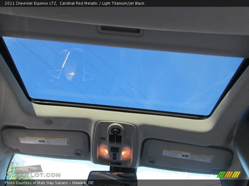 Cardinal Red Metallic / Light Titanium/Jet Black 2011 Chevrolet Equinox LTZ