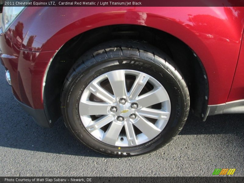 Cardinal Red Metallic / Light Titanium/Jet Black 2011 Chevrolet Equinox LTZ