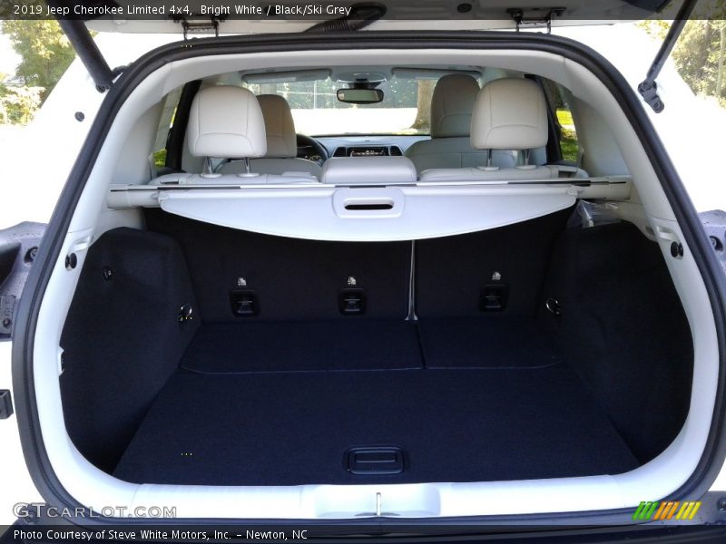 Bright White / Black/Ski Grey 2019 Jeep Cherokee Limited 4x4