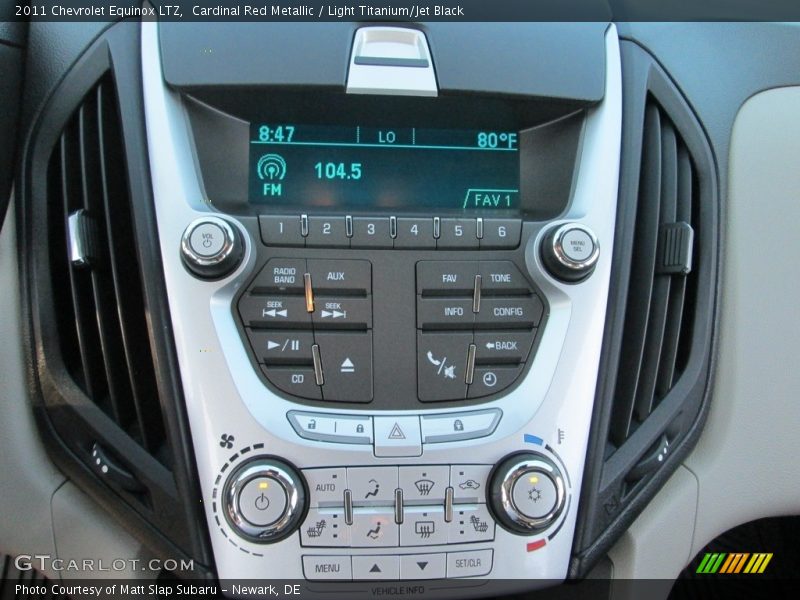 Cardinal Red Metallic / Light Titanium/Jet Black 2011 Chevrolet Equinox LTZ