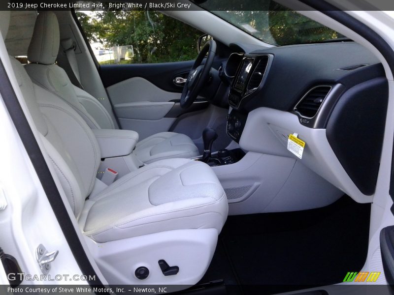 Bright White / Black/Ski Grey 2019 Jeep Cherokee Limited 4x4