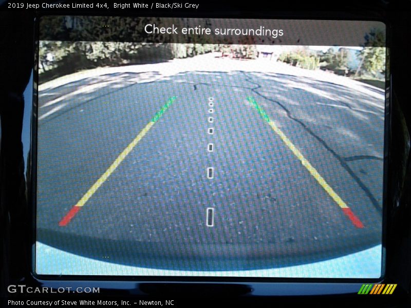 Bright White / Black/Ski Grey 2019 Jeep Cherokee Limited 4x4