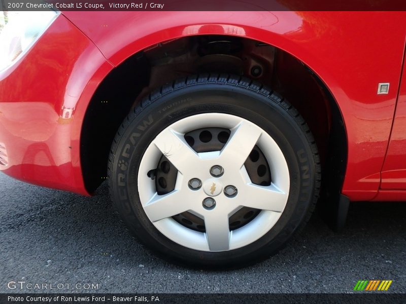 Victory Red / Gray 2007 Chevrolet Cobalt LS Coupe