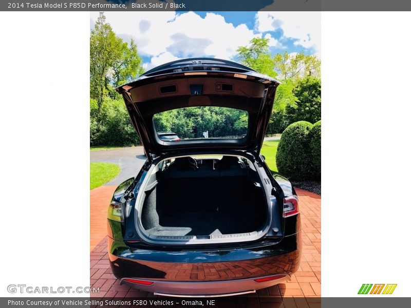  2014 Model S P85D Performance Trunk