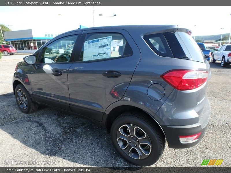 Smoke / Medium Light Stone 2018 Ford EcoSport S 4WD