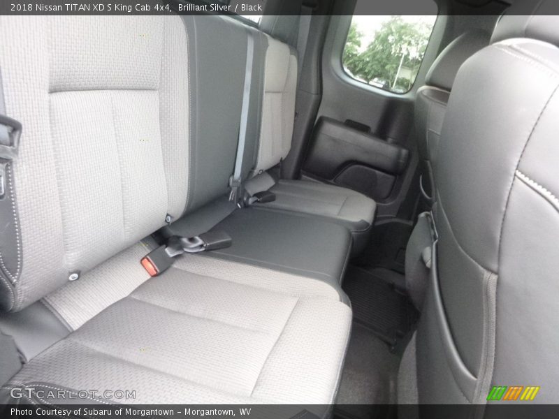 Brilliant Silver / Black 2018 Nissan TITAN XD S King Cab 4x4