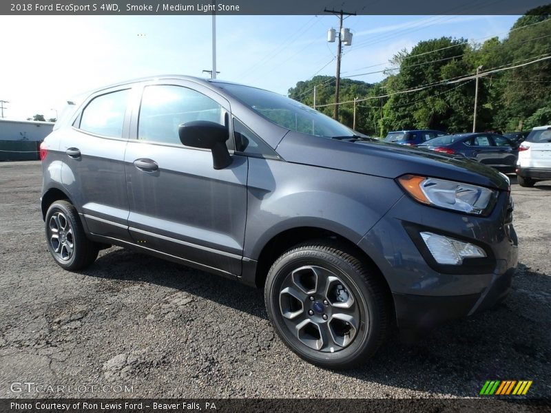 Smoke / Medium Light Stone 2018 Ford EcoSport S 4WD