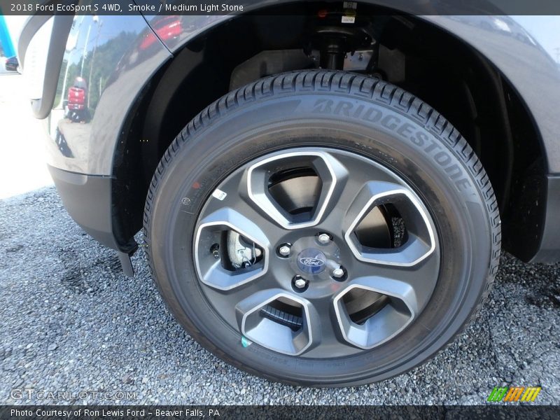 Smoke / Medium Light Stone 2018 Ford EcoSport S 4WD