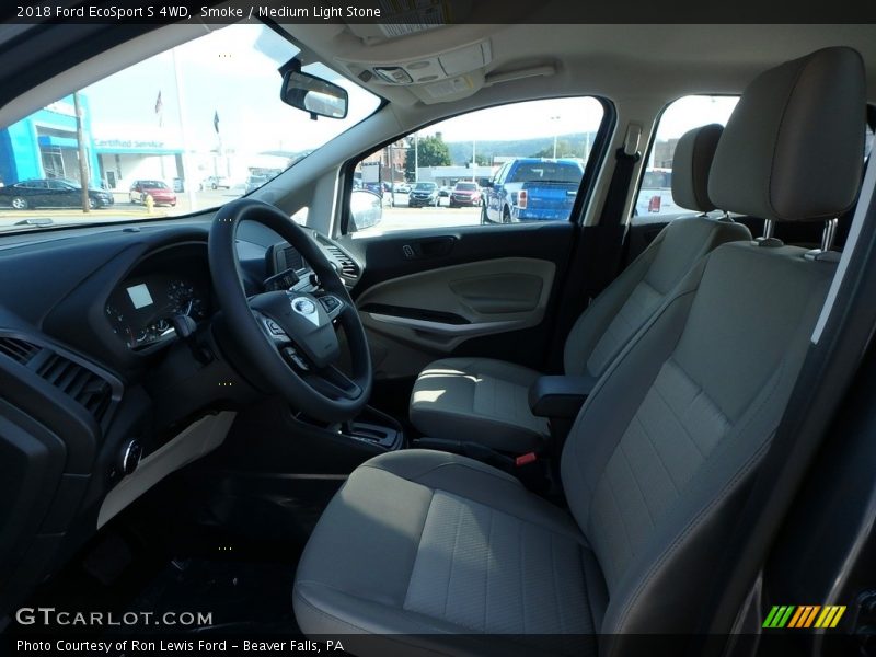 Smoke / Medium Light Stone 2018 Ford EcoSport S 4WD