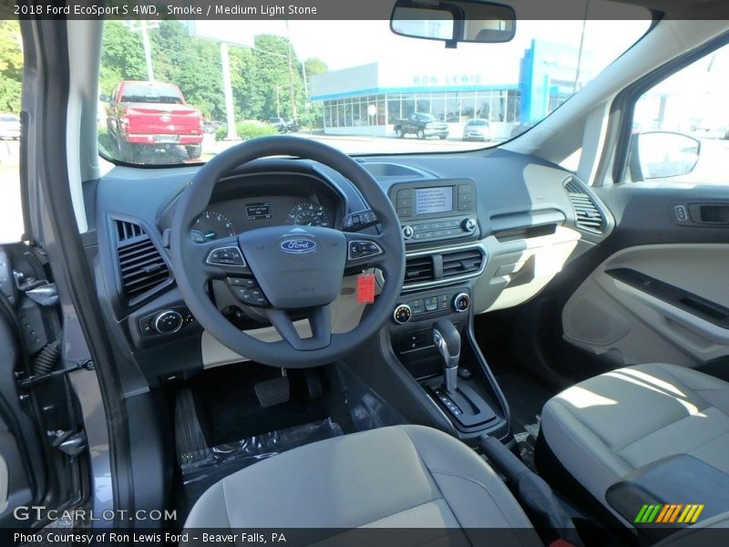 Smoke / Medium Light Stone 2018 Ford EcoSport S 4WD