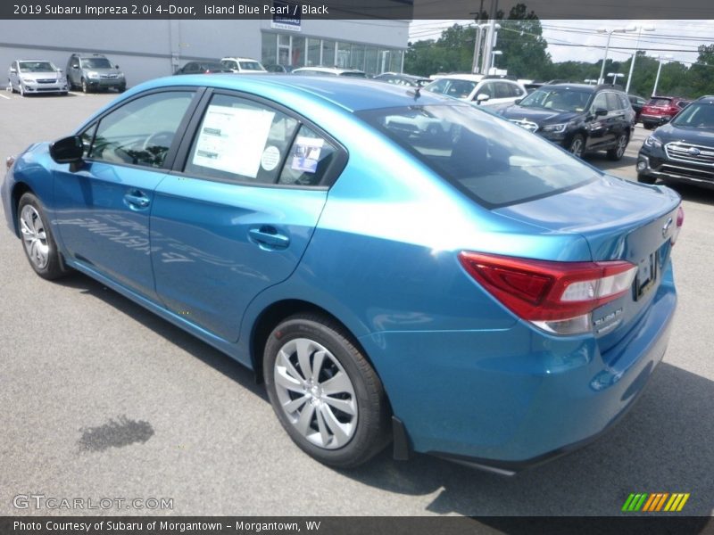 Island Blue Pearl / Black 2019 Subaru Impreza 2.0i 4-Door