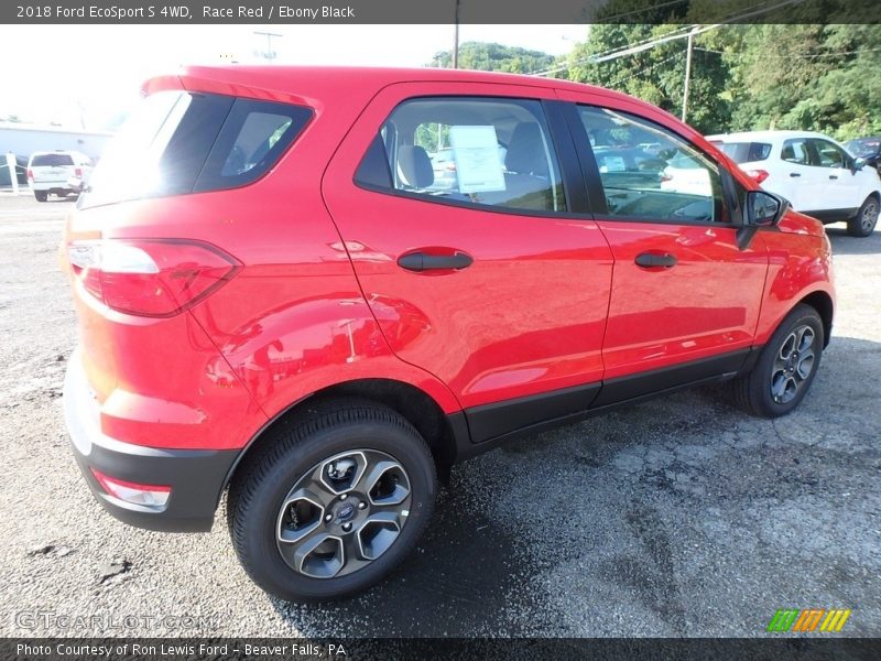 Race Red / Ebony Black 2018 Ford EcoSport S 4WD