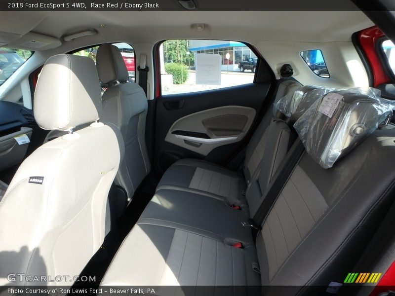 Race Red / Ebony Black 2018 Ford EcoSport S 4WD