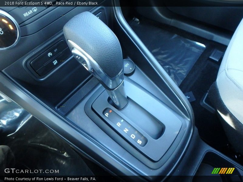 Race Red / Ebony Black 2018 Ford EcoSport S 4WD