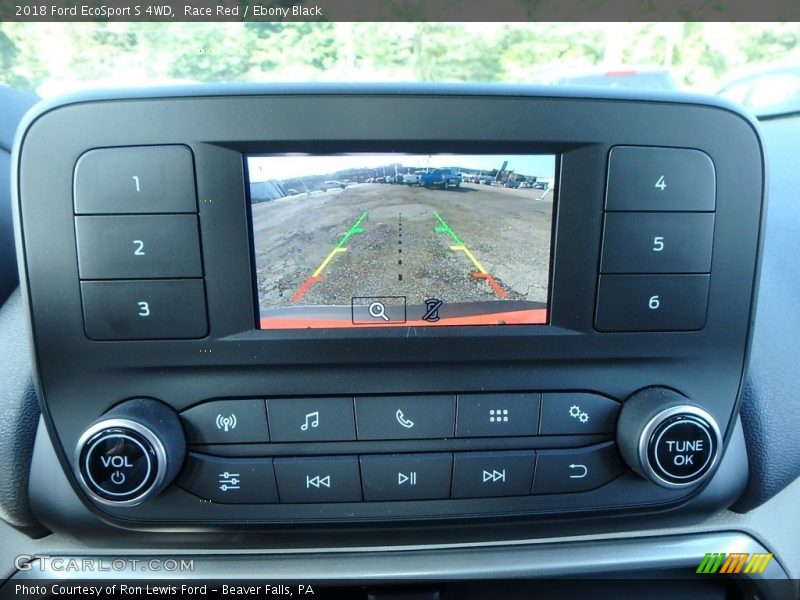 Race Red / Ebony Black 2018 Ford EcoSport S 4WD