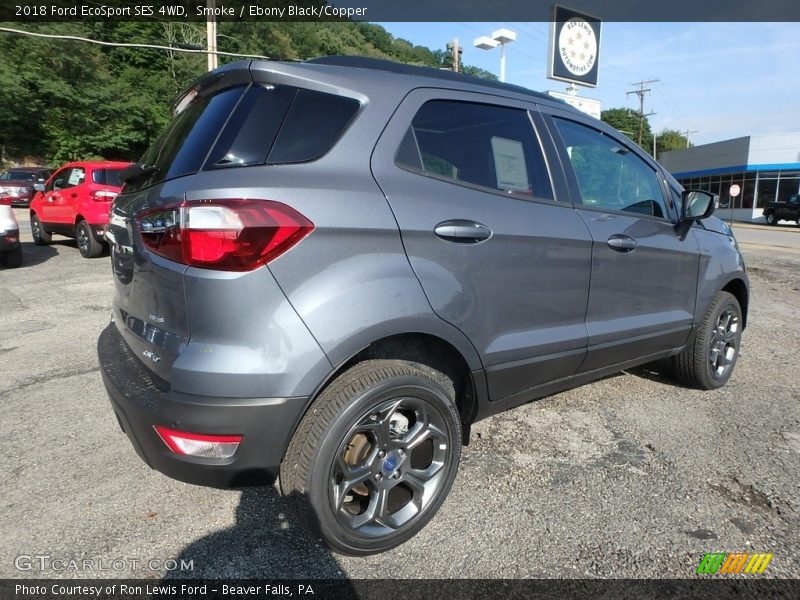 Smoke / Ebony Black/Copper 2018 Ford EcoSport SES 4WD