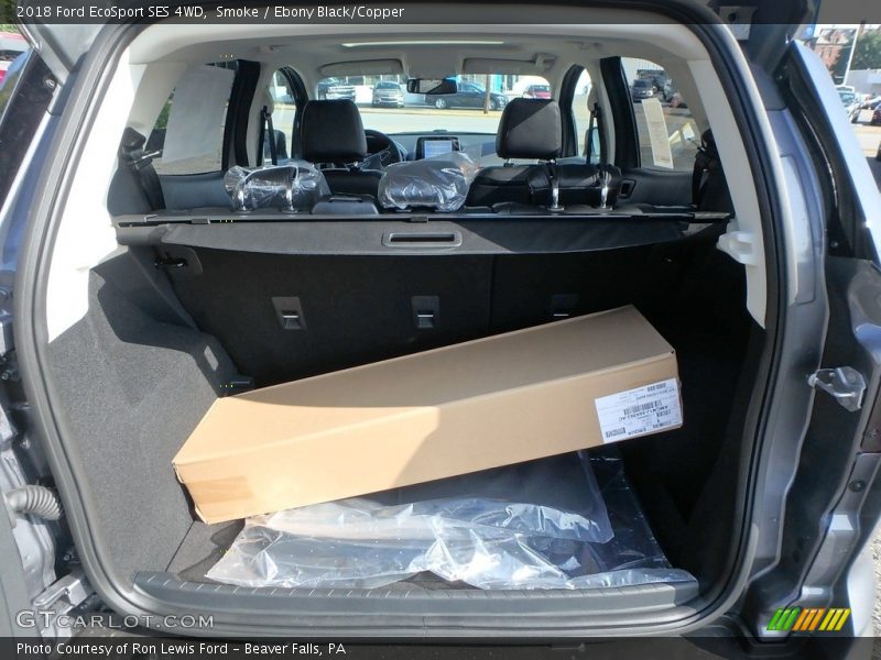 Smoke / Ebony Black/Copper 2018 Ford EcoSport SES 4WD