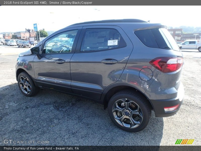 Smoke / Ebony Black/Copper 2018 Ford EcoSport SES 4WD