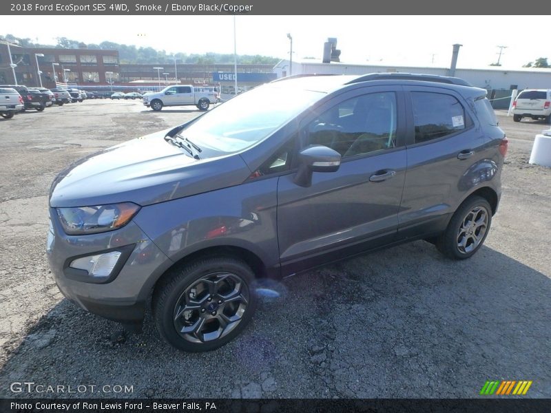 Smoke / Ebony Black/Copper 2018 Ford EcoSport SES 4WD