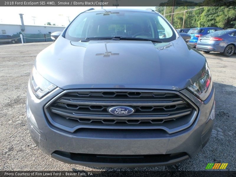 Smoke / Ebony Black/Copper 2018 Ford EcoSport SES 4WD