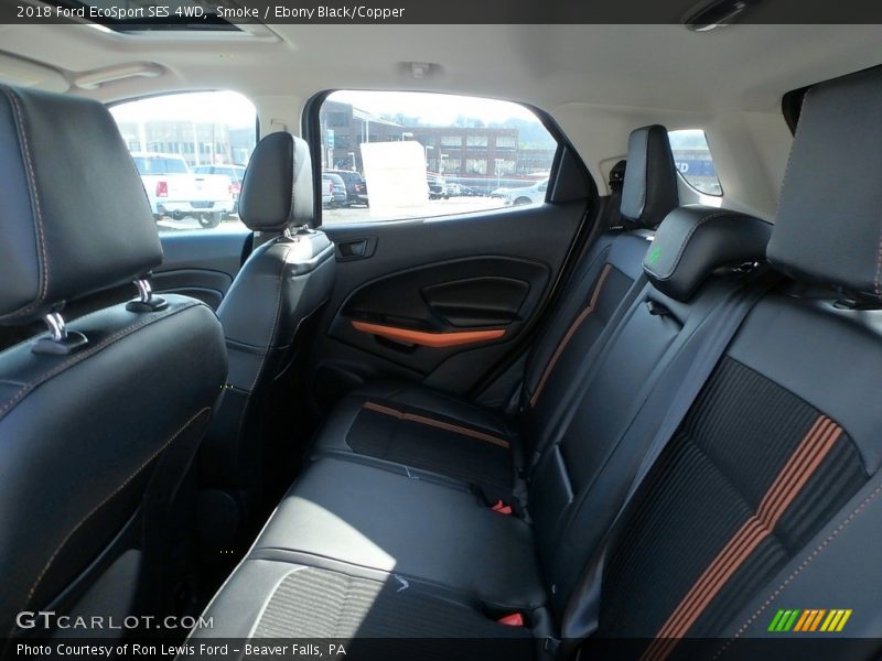 Smoke / Ebony Black/Copper 2018 Ford EcoSport SES 4WD