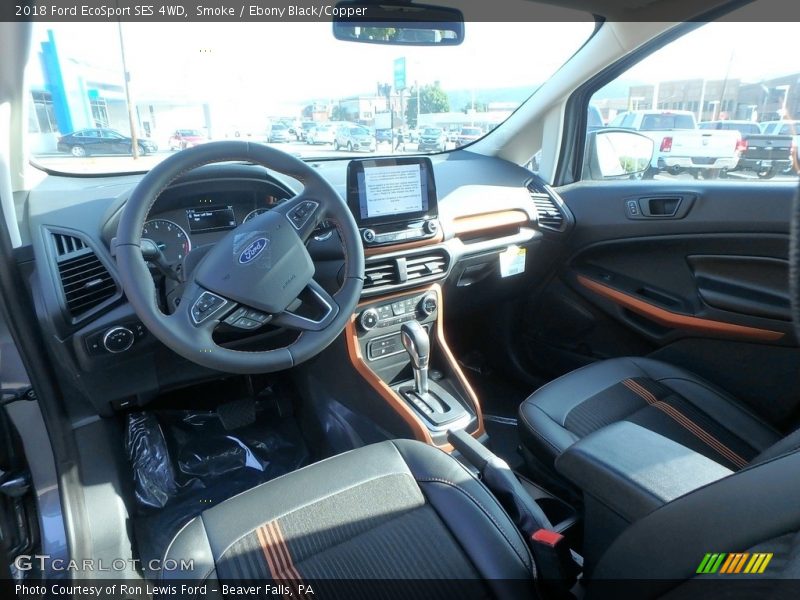 Smoke / Ebony Black/Copper 2018 Ford EcoSport SES 4WD