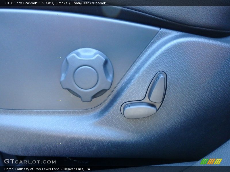 Smoke / Ebony Black/Copper 2018 Ford EcoSport SES 4WD