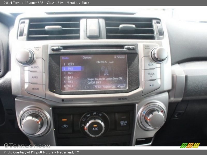 Classic Silver Metallic / Black 2014 Toyota 4Runner SR5