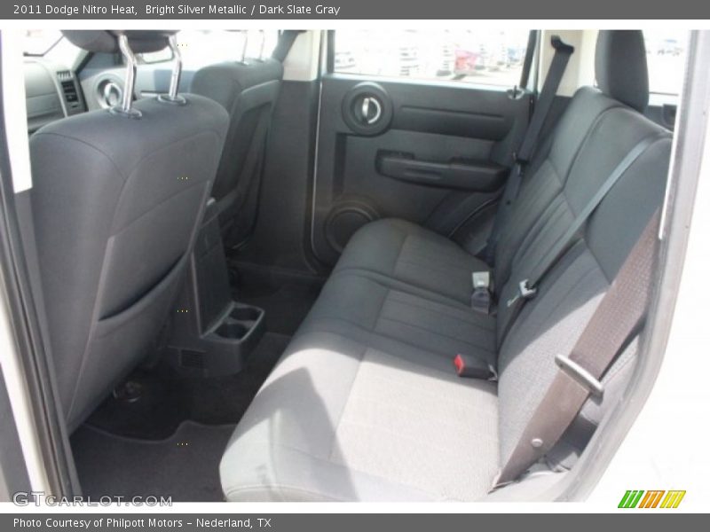 Bright Silver Metallic / Dark Slate Gray 2011 Dodge Nitro Heat