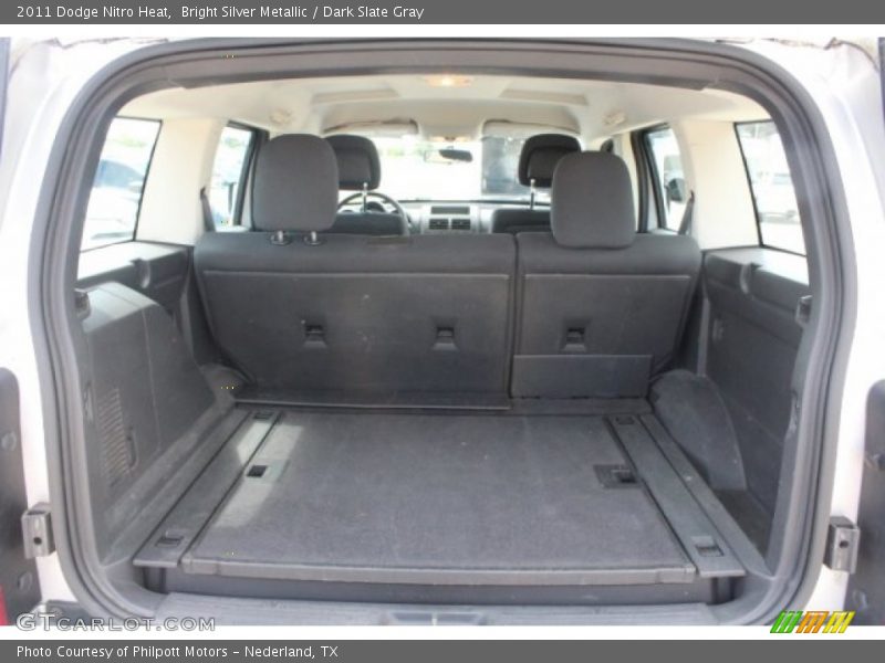 Bright Silver Metallic / Dark Slate Gray 2011 Dodge Nitro Heat