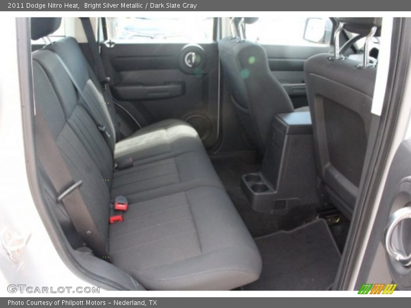 Bright Silver Metallic / Dark Slate Gray 2011 Dodge Nitro Heat
