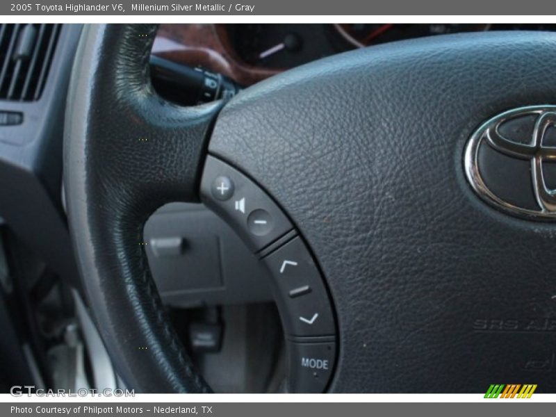 Millenium Silver Metallic / Gray 2005 Toyota Highlander V6