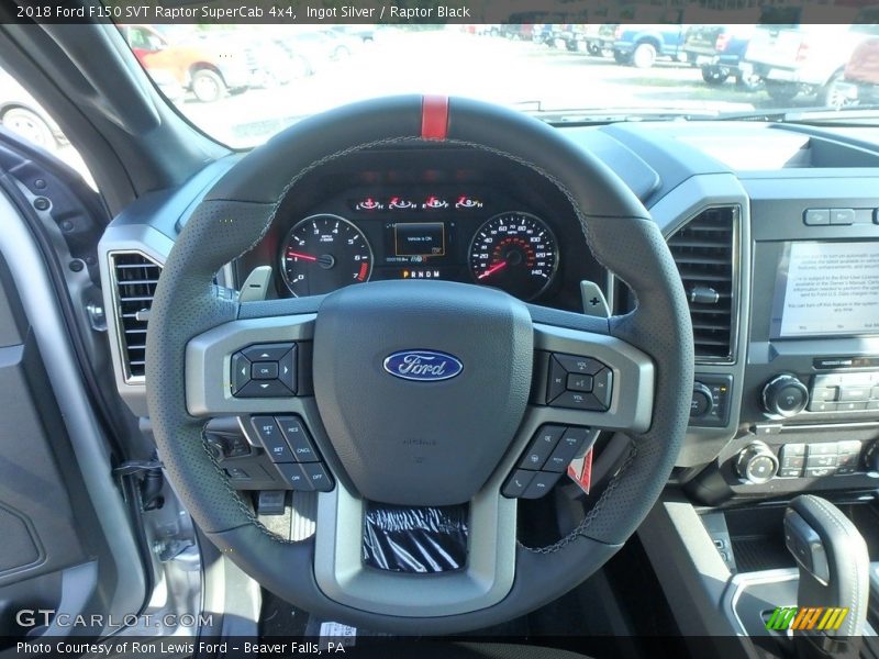  2018 F150 SVT Raptor SuperCab 4x4 Steering Wheel