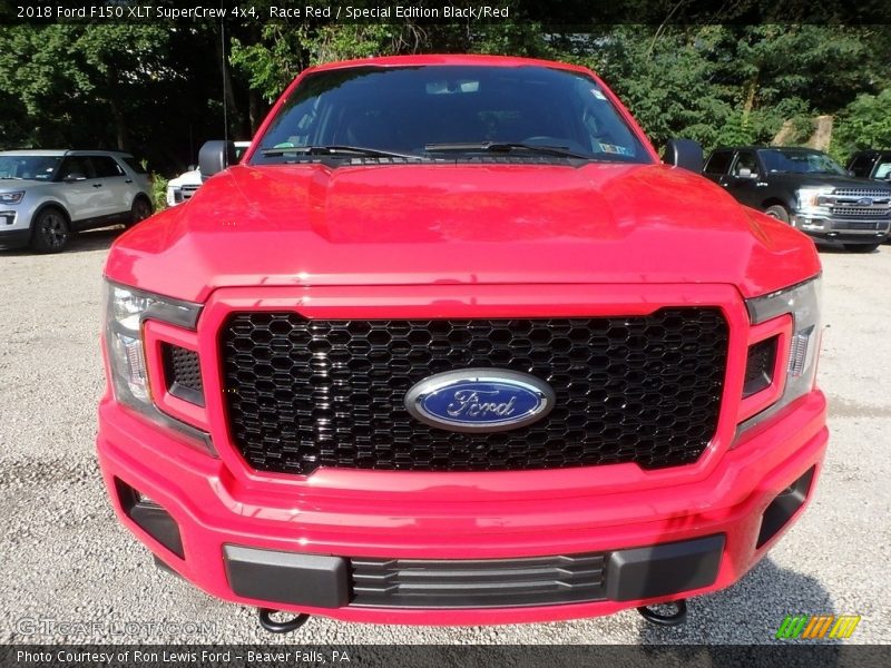 Race Red / Special Edition Black/Red 2018 Ford F150 XLT SuperCrew 4x4